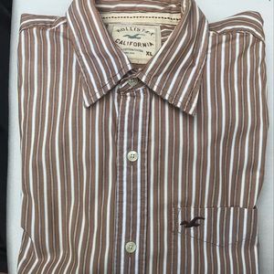 Men’s XL Hollister L/S shirt single pocket vintage look